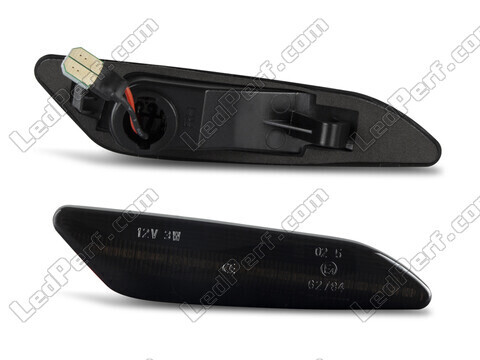 Connector of the smoked black dynamic LED side indicators for Lancia Ypsilon