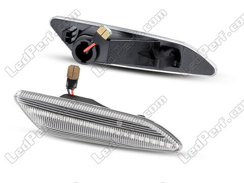 Side view of the sequential LED turn signals for Lancia Ypsilon - Transparent Version