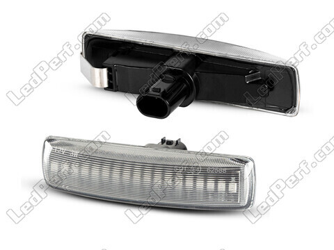 Side view of the sequential LED turn signals for Land Rover Range Rover Sport - Transparent Version