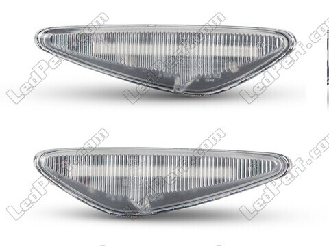 Front view of the sequential LED turn signals for Mazda MX-5 phase 4 - Transparent Color