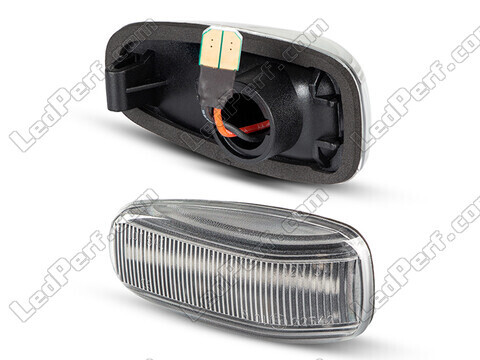 Side view of the sequential LED turn signals for Mercedes CLK (W208) - Transparent Version
