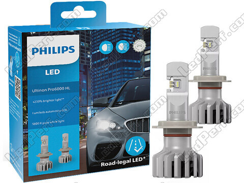 Philips LED bulbs packaging for Mercedes Vito (W447) - Ultinon PRO6000 approved