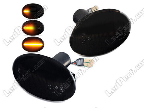 Dynamic LED Side Indicators for Mini Clubman (R55) - Smoked Black Version