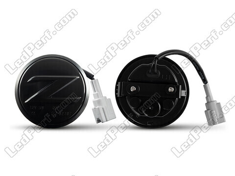 Connector of the smoked black dynamic LED side indicators for Nissan 370Z