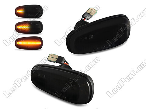 Dynamic LED Side Indicators for Opel Astra G - Smoked Black Version