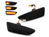 Dynamic LED Side Indicators for Opel Zafira C - Smoked Black Version