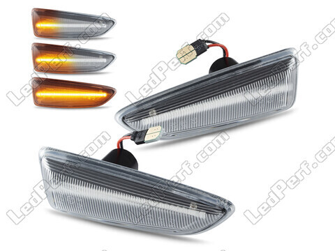 Sequential LED Turn Signals for Opel Zafira C - Clear Version