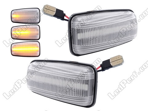 Sequential LED Turn Signals for Peugeot 306 - Clear Version