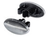 Side view of the sequential LED turn signals for Peugeot 307 - Transparent Version