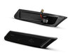 Side view of the dynamic LED side indicators for Porsche Boxster (987) - Smoked Black Version