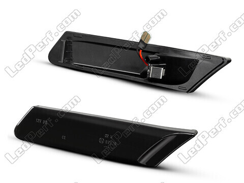 Side view of the dynamic LED side indicators for Porsche Boxster (987) - Smoked Black Version