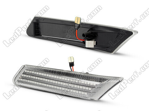 Side view of the sequential LED turn signals for Porsche Boxster (987) - Transparent Version