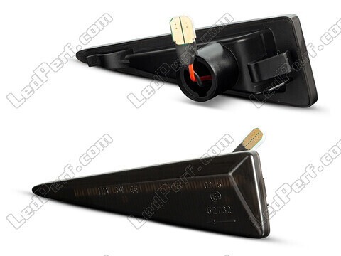Side view of the dynamic LED side indicators for Renault Vel Satis - Smoked Black Version