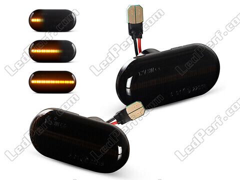 Dynamic LED Side Indicators for Smart Fortwo III - Smoked Black Version