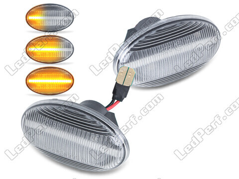 Sequential LED Turn Signals for Smart Fortwo - Clear Version