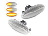 Sequential LED Turn Signals for Toyota Aygo - Clear Version