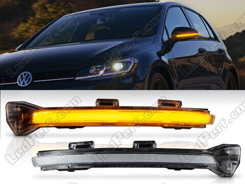 Dynamic LED Turn Signals for Volkswagen Golf 7 Side Mirrors