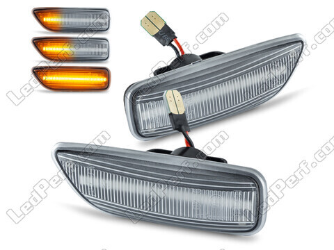Sequential LED Turn Signals for Volvo V70 II - Clear Version