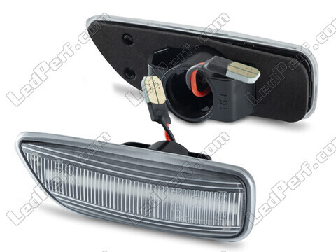 Side view of the sequential LED turn signals for Volvo XC70 - Transparent Version
