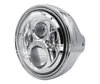 Example of headlight and chrome LED optic for Moto-Guzzi Griso 850