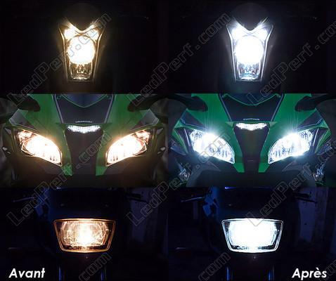 LED dipped beam and main-beam headlights LED for Triumph Tiger 800 (2018 - 2020)