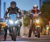 Philips LED Bulbs Approved for BMW Motorrad R Nine T Racer versus original bulbs