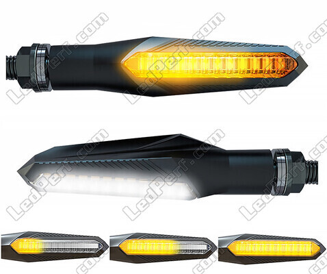2-in-1 dynamic LED turn signals with integrated Daytime Running Light for Harley-Davidson Street Glide 1745