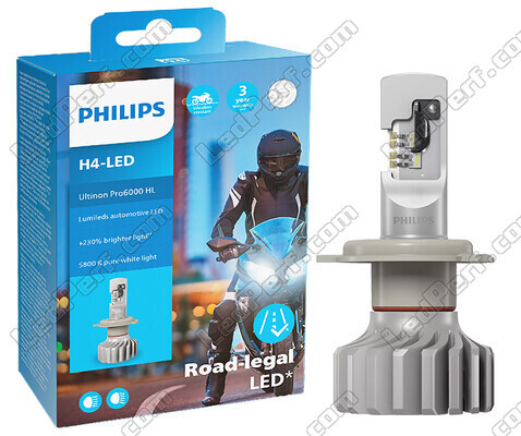 Packaging Philips LED bulbs for Honda CB 650 F (2017 - 2019) - Ultinon PRO6000 Approved
