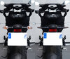 Before and after comparison following a switch to Sequential LED Indicators for KTM EXC 250 (2008 - 2013)