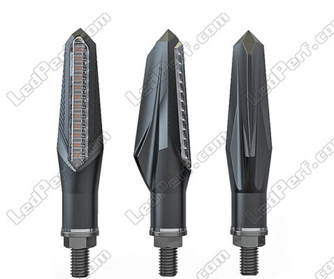 Sequential LED indicators for KTM EXC-F 350 (2012 - 2013) from different viewing angles.