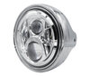 Example of headlight and chrome LED optic for Suzuki Bandit 1250 N (2007 - 2010)