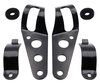 Set of Attachment brackets for black round Yamaha XJ 600 N headlights