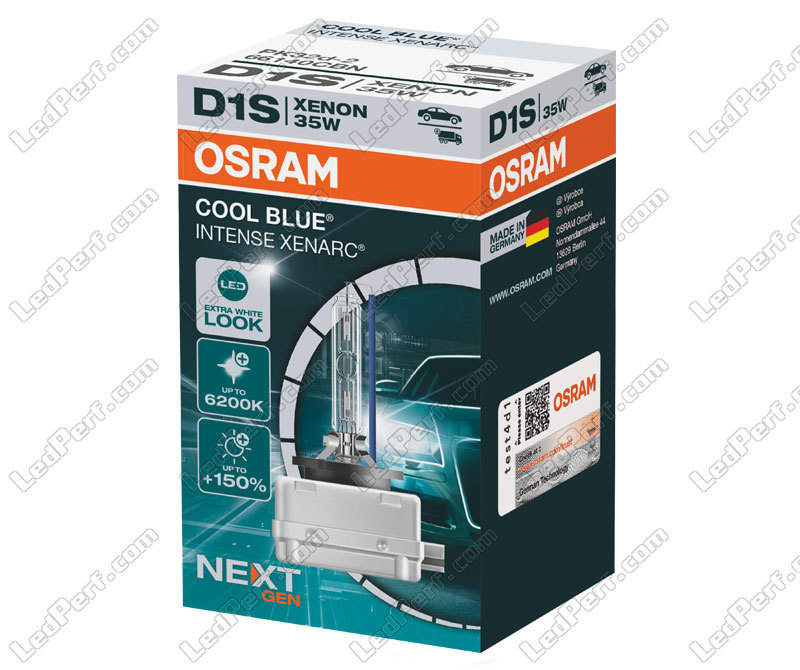 Osram Xenarc Cool Blue Intense NEXT GEN 6200K D1S Xenon