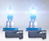 H11 halogen bulbs Osram Cool Blue Intense NEXT GEN producing LED effect lighting