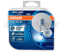 Pack of 2 Osram Cool Blue Boost  H1 bulbs - 5000K - 62150CBB-HCB