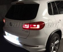 Rear LED Licence plate pack (pure white 6000K) for Volkswagen Tiguan Facelift (2010 et after)