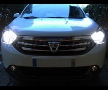 Xenon Effect bulbs pack for Dacia Dokker headlights