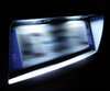 LED Licence plate pack (xenon white) for Nissan Qashqai II
