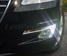 Daytime running light LEDs - (white xenon) - for Peugeot 508 (without original mount xenon)