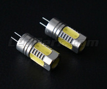 Pack of 2 HP24 Silver 6000K LED bulbs