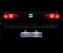 LED Licence plate pack (pure white 6000K) for Seat Leon 2 NO-FACELIFT