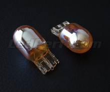 2 Titanium indicator bulbs WY21W