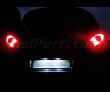 LED Licence plate pack (xenon white) for Opel Corsa D