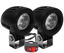 Additional LED headlights for Aprilia Sport City Cube 250 - Long range