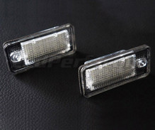 Pack of 2 VW rear LED licence plate modules - Audi Seat Skoda (type 1)