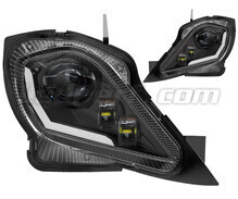 LED Headlights for Yamaha YFM 350 Wolverine (2006 - 2010)